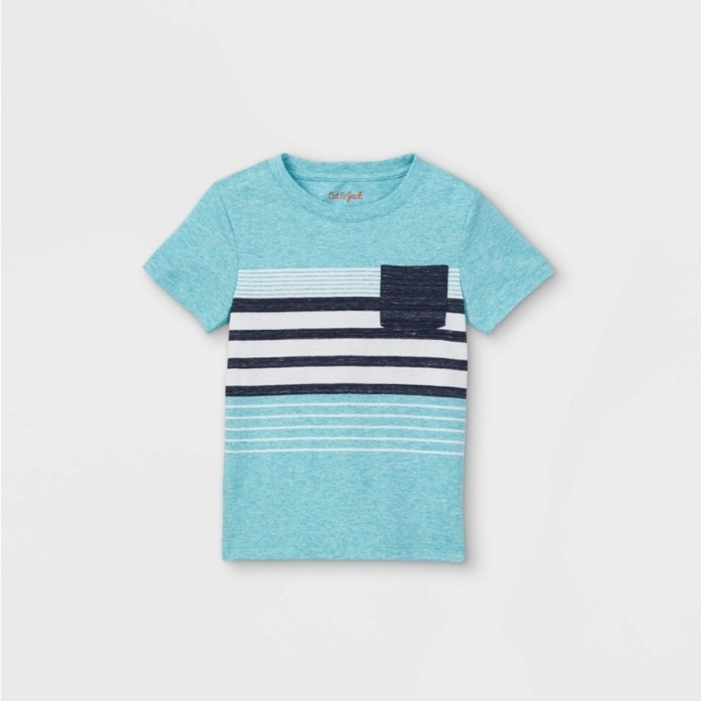 Cat and Jack Boys Teal Top 18M NWT